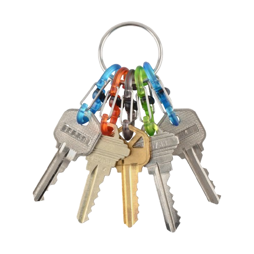 CHAVEIRO MOSQUETAO NITE IZE KEYRING LOCKER S-BINER ACO INOX - KRGP